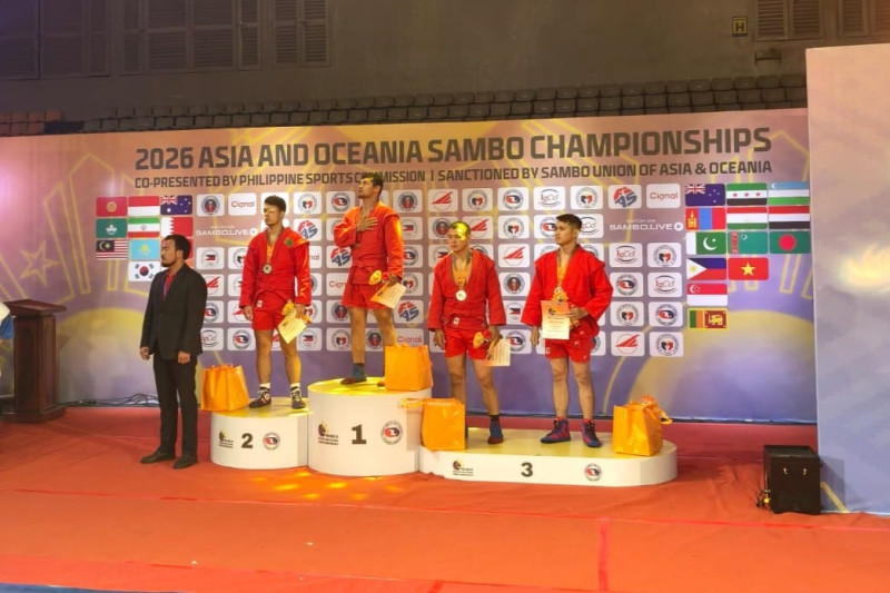 Brigadir Polisi Rian Hendris Saputra Raih Medali Perunggu di Asia and Oceania SAMBO Championships 2026