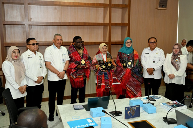 Pemprov Sumut dan UNICEF Perkuat Kerja Sama Sanitasi untuk Tekan Stunting