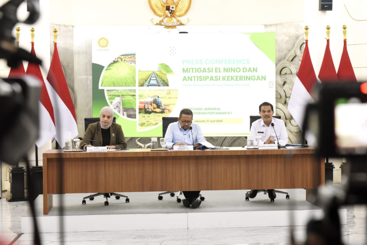 Kementan Perkuat Strategi Hadapi Kemarau 2026, Produksi Pangan Nasional Diyakini Tetap Aman