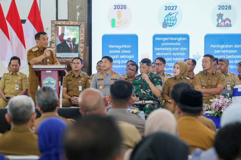Jateng Perkuat Ketahanan Pangan, Ahmad Luthfi Minta Daerah Siaga Kekeringan