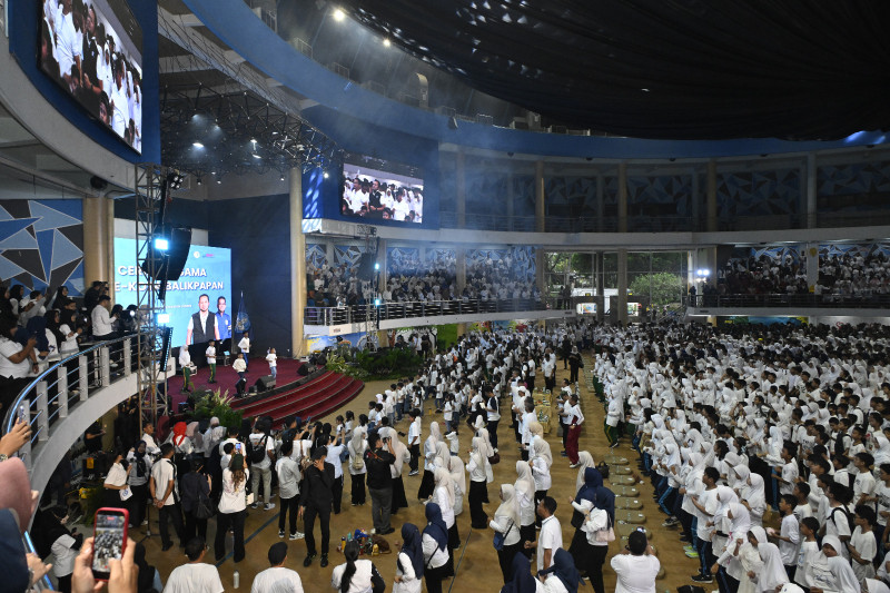 Pagi Ceria di Balikpapan Perkuat Karakter dan Pola Hidup Sehat Siswa