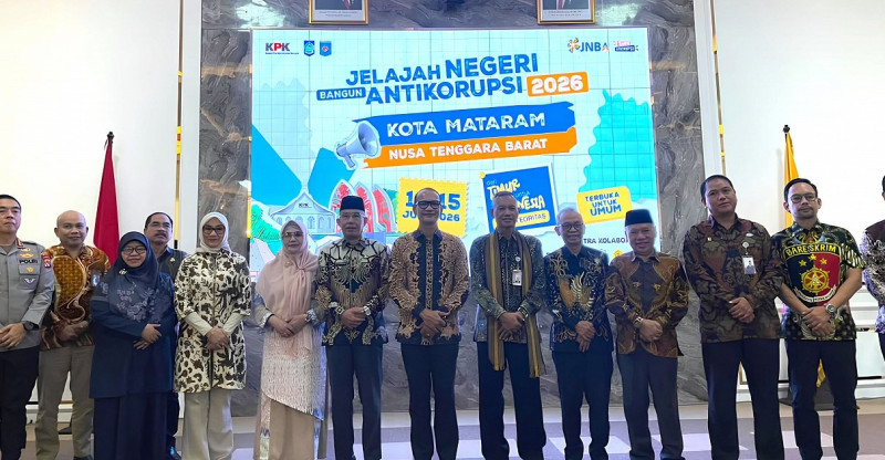KPK Luncurkan JNBA 2026 dari Mataram, Perkuat Budaya Antikorupsi di Indonesia Timur