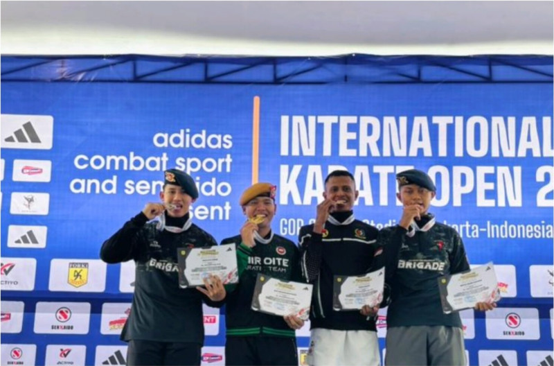 Bripda Fikas Biyan Aswari Sabet Juara 2 di Adidas International Karate Open 2026
