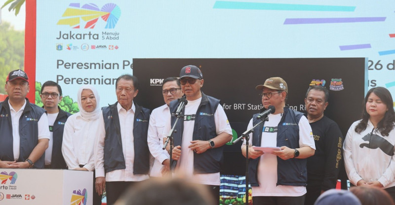 Halte &ldquo;Setiabudi Integritas&rdquo; Diresmikan, Jadi Media Edukasi Nilai Antikorupsi di Ruang Publik Jakarta
