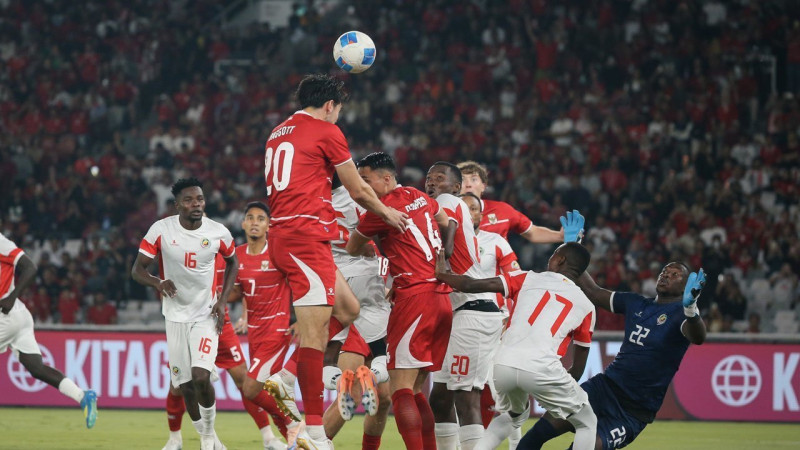 Timnas Indonesia Tundukkan Mozambik 1-0, Gol Ole Romeny Jadi Pembeda