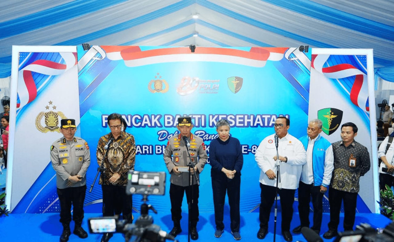 Bakti Kesehatan Polri 2026 Layani 664.975 Masyarakat, Kapolri Luncurkan Kartu Bhayangkara Prioritas Buruh