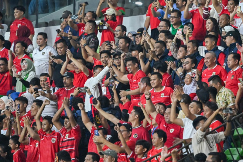 Dukungan Ribuan Suporter Antar Indonesia U-19 Bungkam Vietnam 2-1