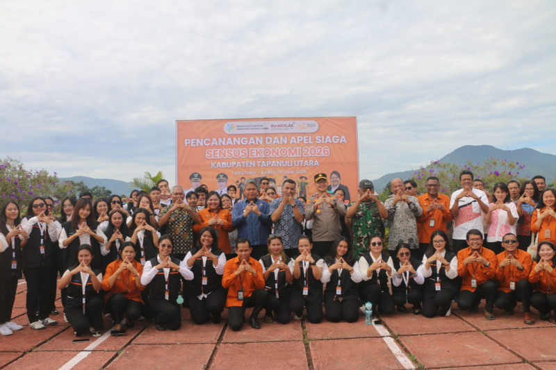 Wabup Taput Canangkan Sensus Ekonomi 2026, Ajak Pelaku Usaha Berikan Data Akurat
