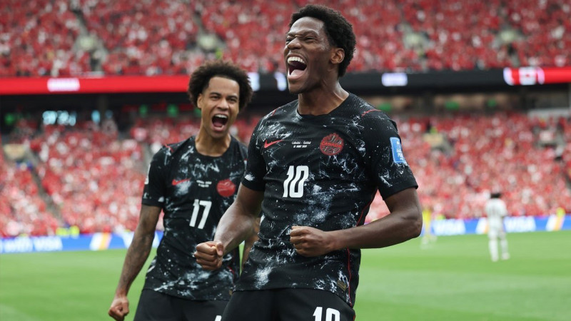 Jonathan David Hattrick, Kanada Gilas Qatar 6-0 di Piala Dunia 2026