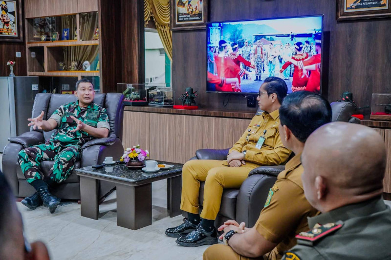 Wali Kota Medan Temui Pangdam I/BB, Perkuat Sinergi Dukung Pembangunan dan Keamanan