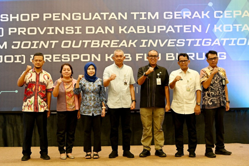Pemprov Sumut Perkuat Kesiapsiagaan Hadapi Flu Burung Melalui Penguatan Tim Gerak Cepat