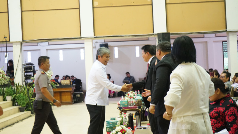 Wabup Taput Ajak Peserta Jambore Nasional Anak Sekolah Minggu HKBP Jadi Generasi Beriman dan Berkarakter