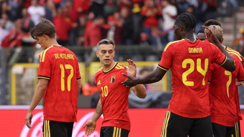 Belgia Tunjukkan Kekuatan, Hancurkan Tunisia 5-0 dalam Laga Pemanasan Piala Dunia 2026