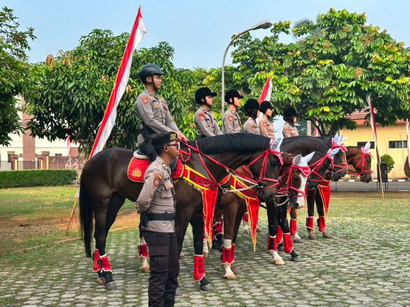 Polri Luluskan 72 Personel Spesialis K-9 dan Pasukan Berkuda untuk Perkuat Operasi Kemanusiaan