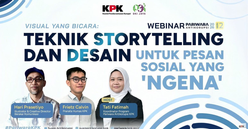 KPK Perkuat Kampanye Antikorupsi Lewat Storytelling dan Desain Visual