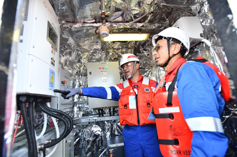 Pertamina Kurangi Emisi Kapal Lewat PLTS, Hemat Diesel 28 Kiloliter per Tahun