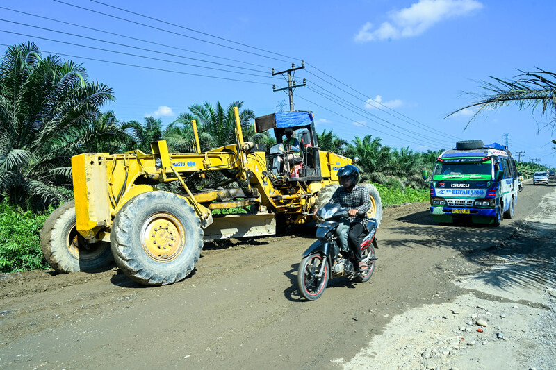 Warga Tiga Kecamatan di Labuhanbatu Sambut Perbaikan Jalan, Harap Ekonomi dan Pariwisata Kembali Bangkit