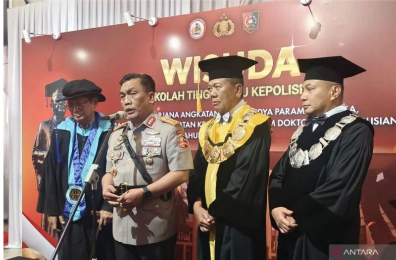STIK Polri Wisuda 289 Lulusan, Siapkan SDM Unggul Hadapi Tantangan Tugas Kepolisian