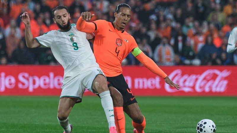 Aljazair Kejutkan Belanda di Rotterdam, Gol Hadj Moussa Jadi Penentu Kemenangan
