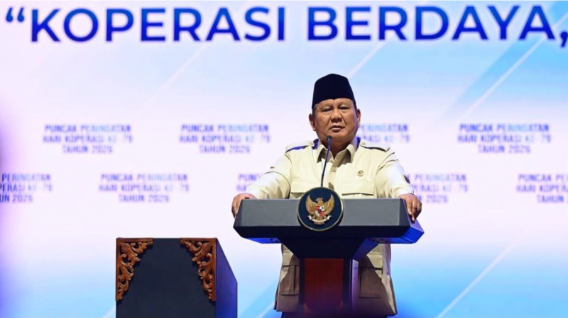 Presiden Prabowo Tegaskan Koperasi Jadi Pilar Utama Penguatan Ekonomi Nasional