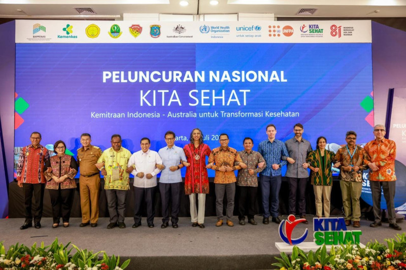 Indonesia-Australia Luncurkan Program KITA SEHAT Senilai AUD100 Juta