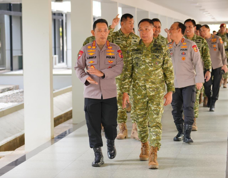 Kapolri dan Panglima TNI Perkuat Sinergitas, Tegaskan Komitmen Jaga Soliditas