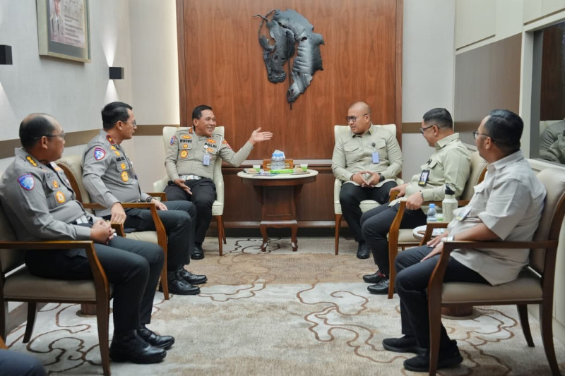 Korlantas Polri Bahas Agenda Strategis Lalu Lintas Bersama Kantor Staf Presiden