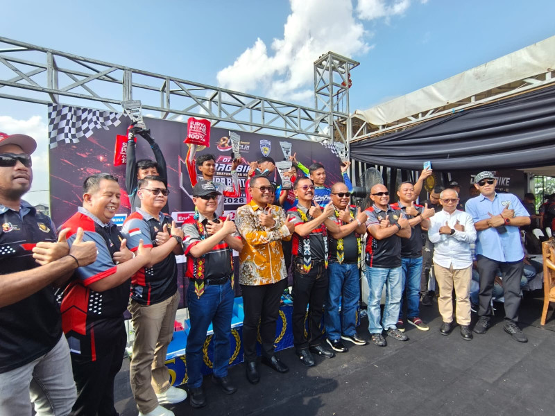 506 Pembalap Ramaikan Open Drag Bike Akpol 1990 Dhira Brata Cup Championship 2026 di Samarinda
