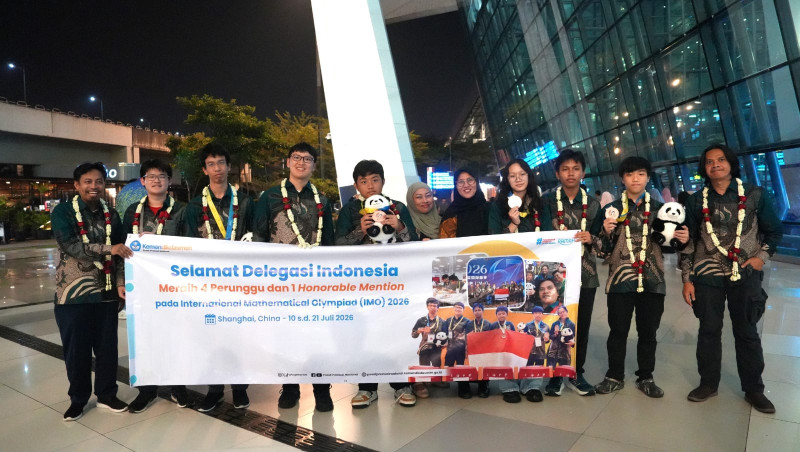 Indonesia Raih Empat Medali Perunggu di Olimpiade Matematika Internasional 2026
