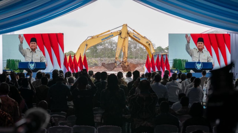 Presiden Prabowo Resmikan Groundbreaking LNG Abadi Masela, Perkuat Kemandirian Energi Nasional