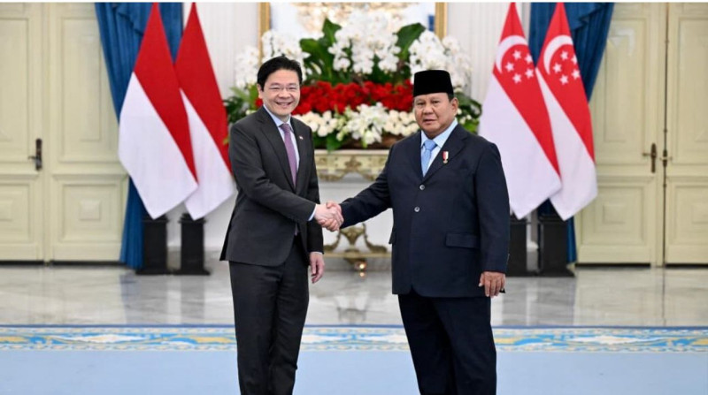 Prabowo dan PM Singapura Lawrence Wong Gelar Leaders' Retreat, Hasilkan 26 Kerja Sama Strategis