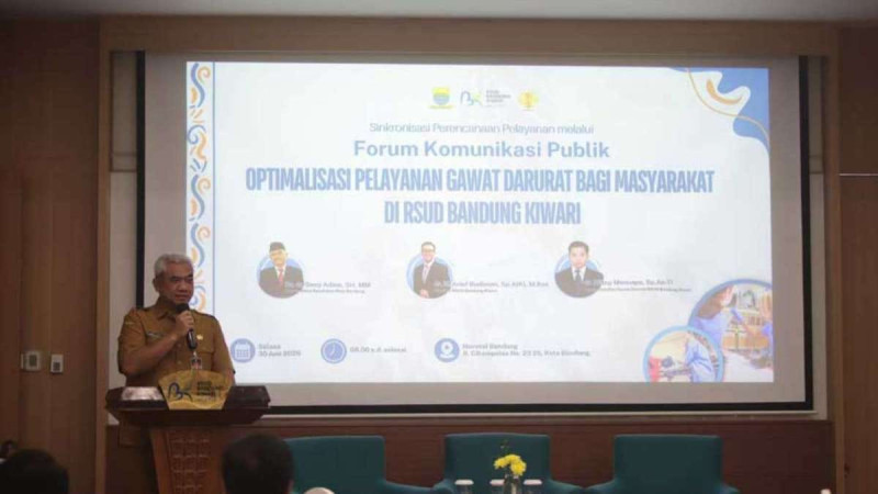 RSUD Bandung Kiwari Perkuat Pemahaman Standar Pelayanan IGD Lewat Forum Komunikasi Publik