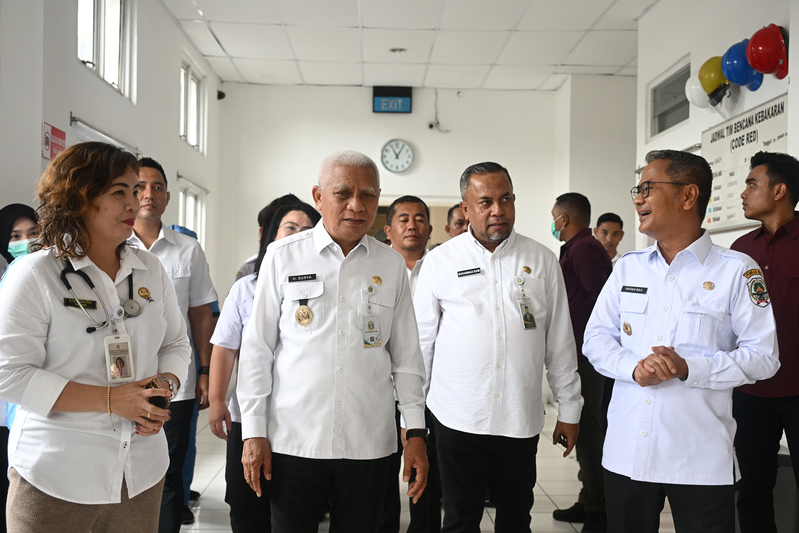 Wagub Sumut Pastikan Penguatan Layanan Kesehatan di RSUD dr Thomsen Nias