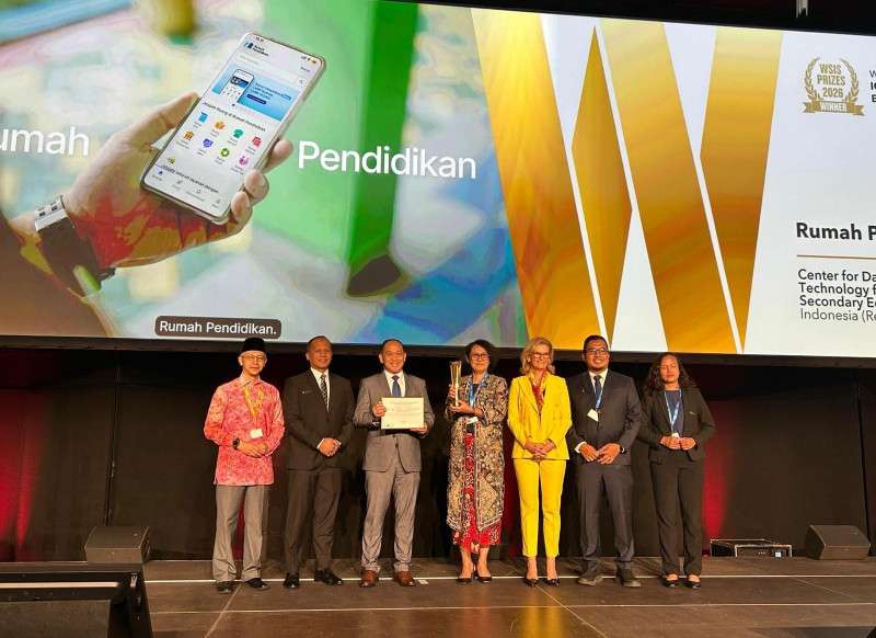Rumah Pendidikan Raih Juara Dunia WSIS Prizes 2026