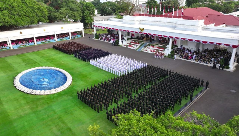 1.177 Perwira Remaja TNI-Polri Resmi Dilantik, Presiden Prabowo: Ini Awal Pengabdian