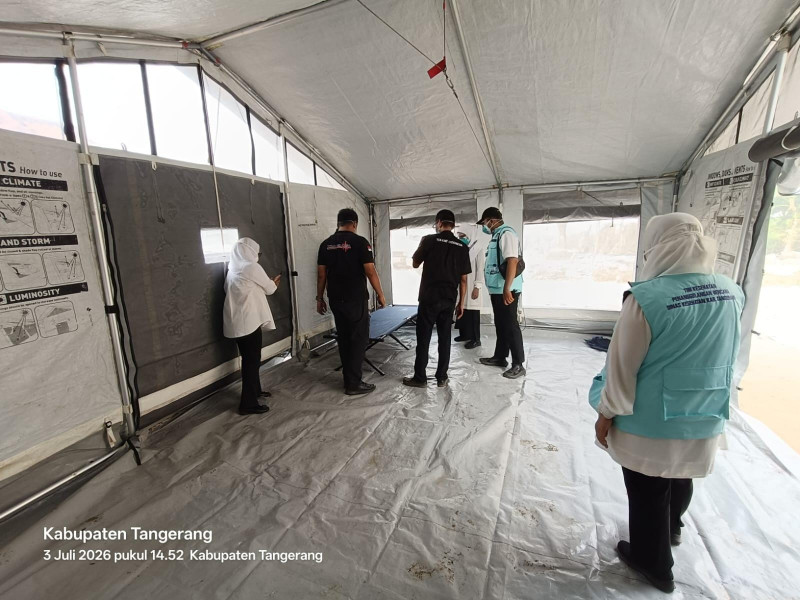Kemenkes Kirim Bantuan Logistik Kesehatan untuk Korban Kebakaran TPA Jatiwaringin