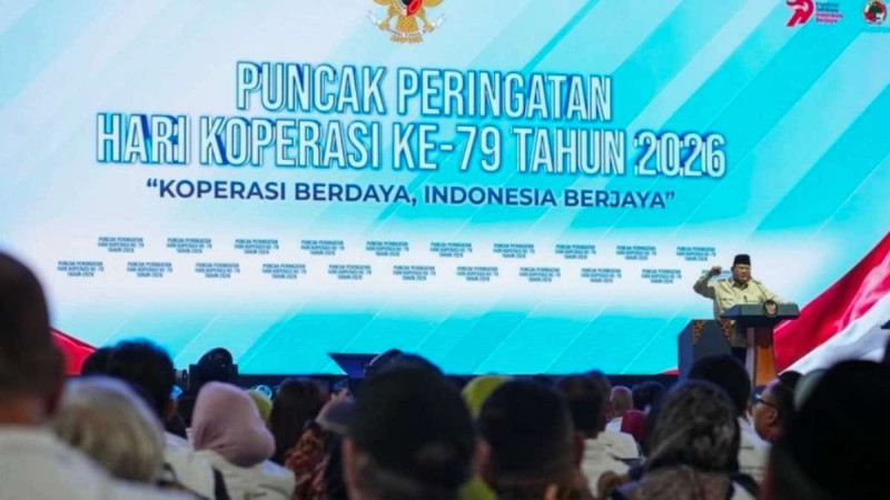 Presiden Prabowo Tegaskan Koperasi Jadi Pilar Utama Ekonomi Kerakyatan