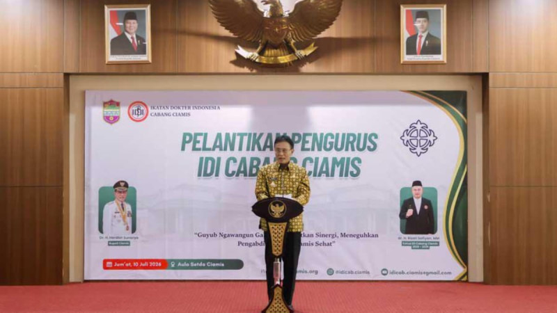 Bupati Ciamis: Dokter Harus Layani Masyarakat Tanpa Membedakan Status Sosial