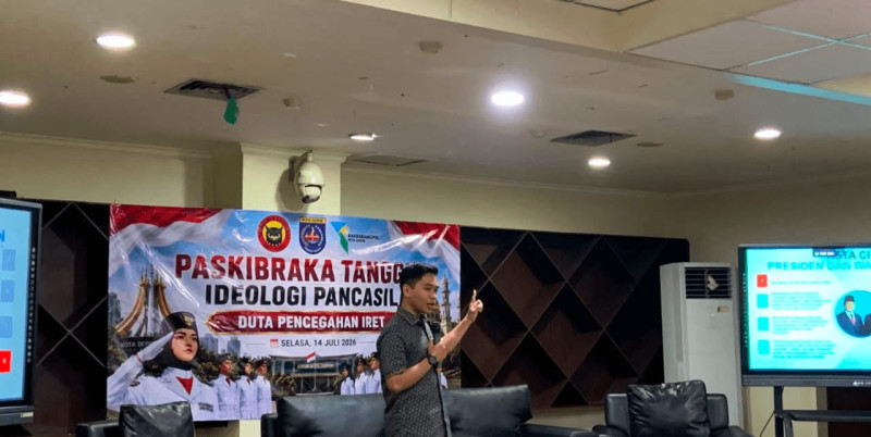 Densus 88 AT Polri dan Pemko Depok Bekali Paskibraka dengan Penguatan Ideologi Pancasila