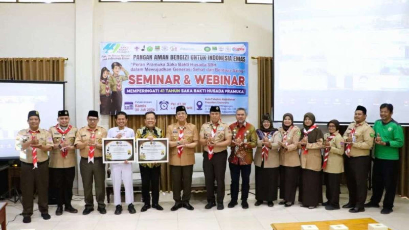 Saka Bakti Husada Diharapkan Jadi Pelopor Edukasi Pangan Aman Menuju Indonesia Emas 2045