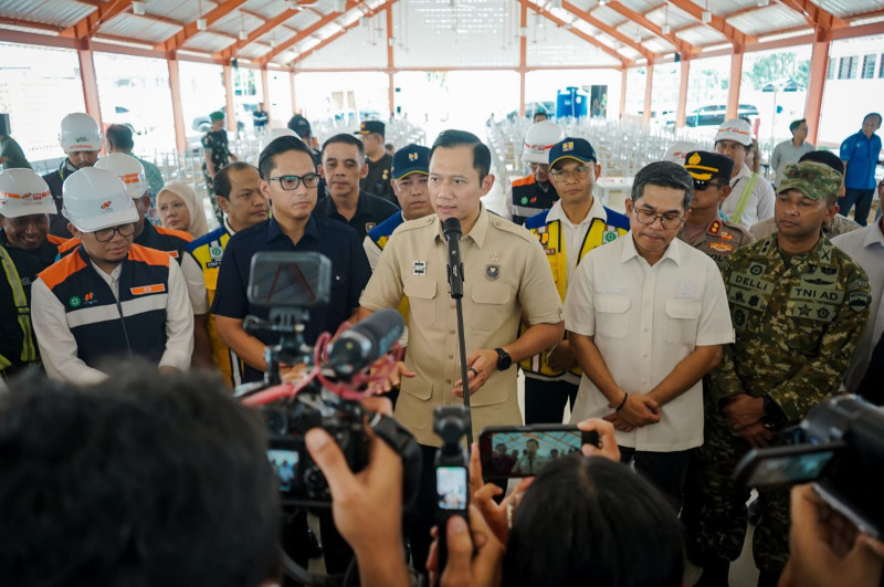 AHY Tinjau Progres Sekolah Rakyat di Medan, Siap Beroperasi Pertengahan Juli