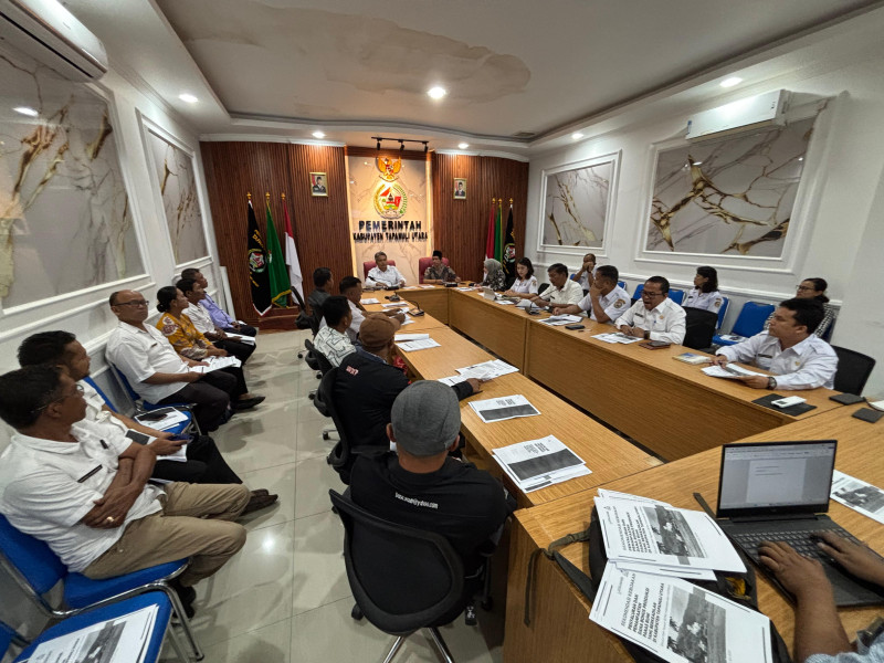 Wabup Taput Terima Audiensi YAPPIKA dan BITRA, Bahas Manfaat Proyek Strategis Nasional