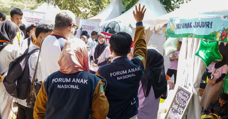 KPK Tanamkan Nilai Antikorupsi kepada Anak Lewat Edukasi Interaktif pada HAN 2026