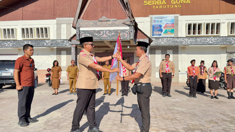 Bupati Taput Lepas 92 Kontingen Pramuka ke Jambore Daerah Sumut 2026