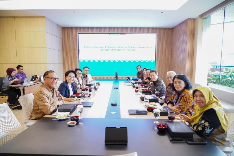 Kemenkes, LKPP, dan Telkom Perkuat E-Katalog Kesehatan untuk Dorong Efisiensi Pengadaan Obat
