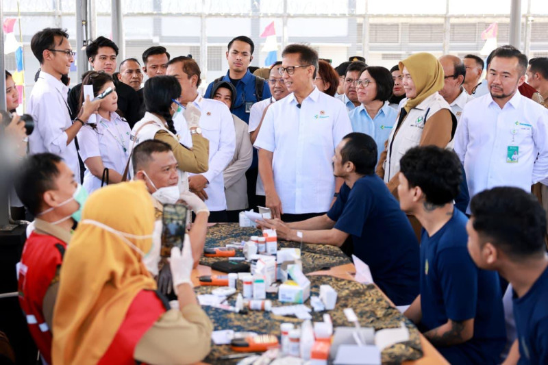 Pemerintah Luncurkan Skrining TB dan Cek Kesehatan Gratis di Lapas Seluruh Indonesia