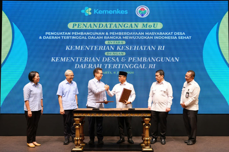 Kemenkes dan Kemendes PDT Perkuat Kolaborasi Wujudkan Indonesia Sehat Hingga Desa