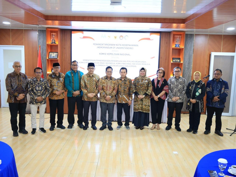 Kompolnas Gandeng KPAI, KemenPPPA, Komnas HAM, dan LPSK Perkuat Perlindungan Perempuan dan Anak