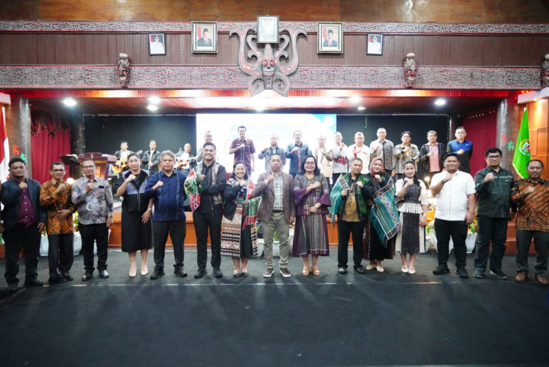 Pemkab Taput Perkuat Sinergi Tapanuli Raya Lewat Pisah Sambut Dandim 0210/TU