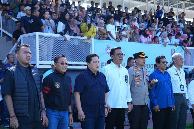 Erick Thohir Tekankan Pentingnya Pembinaan Usia Dini di Festival Grassroots Piala Presiden 2026